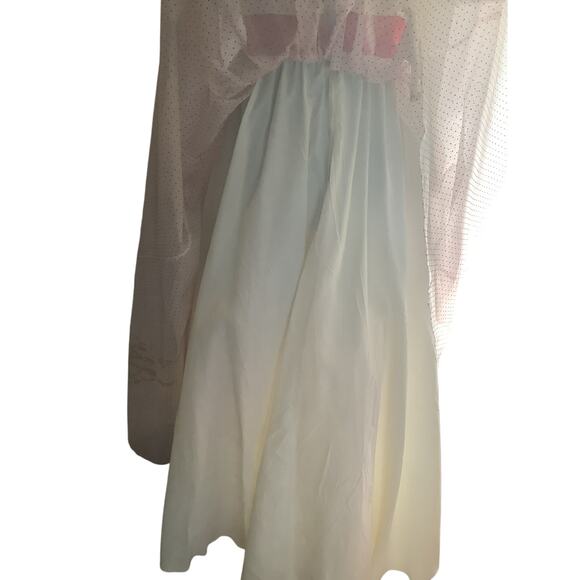 Vintage Mike Benet Formal Sleeveless Pink/ White 12 - Picture 6 of 8